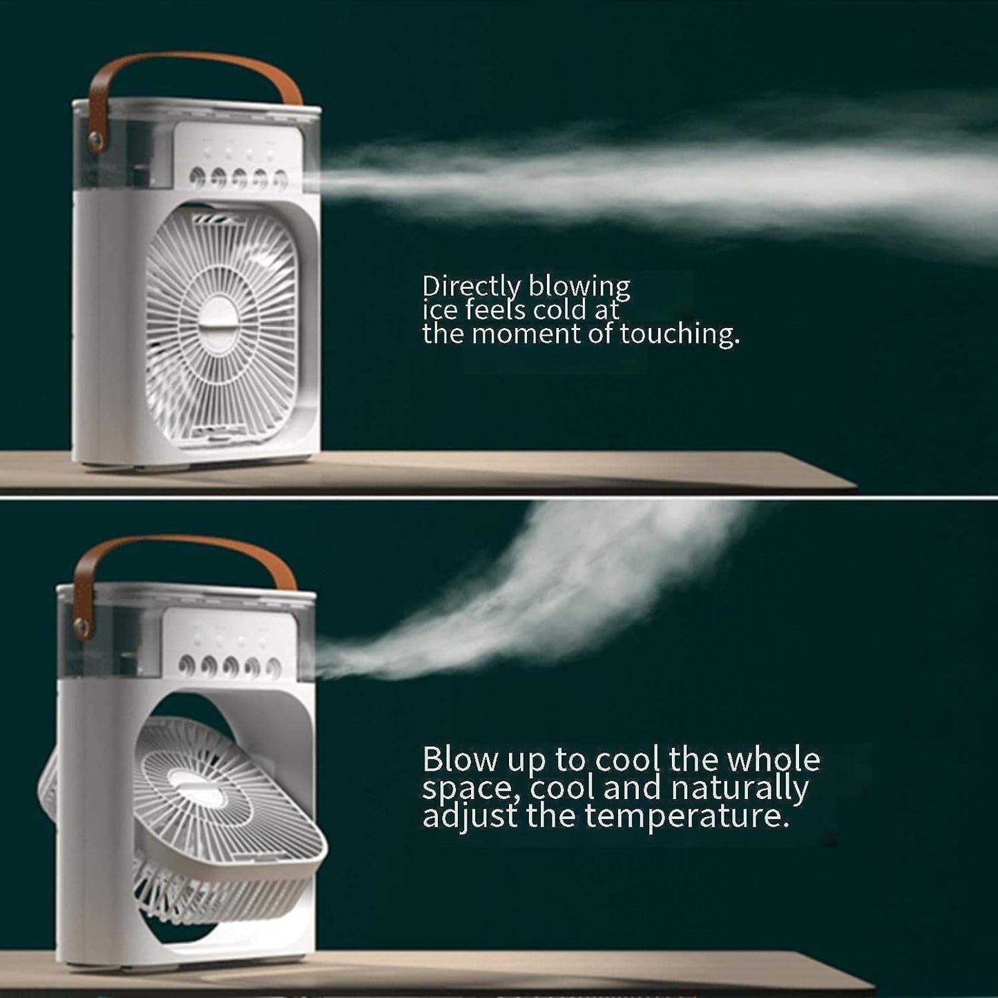 Mini Portable Air Cooler Fan | 3-Speed USB Cooler