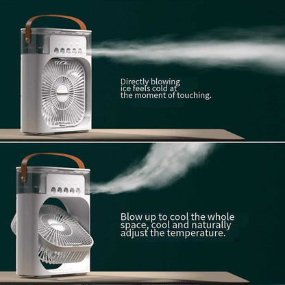 Mini Portable Air Cooler Fan | 3-Speed USB Cooler