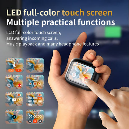 LX-10 LCD Full Touch Screen TWS Headphones