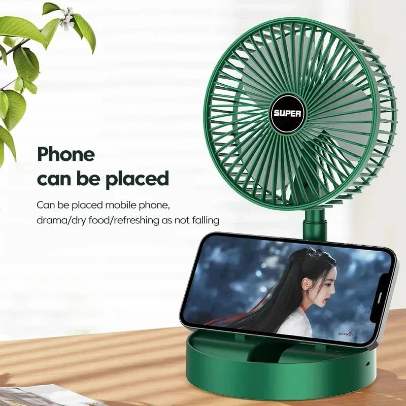 Portable Foldable Cooling Fan for Office & Bedroom