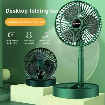 Portable Foldable Cooling Fan for Office & Bedroom